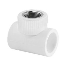 Тройник TEBO бел. PP-R комб. 20х3/4" ВР (15/90), арт. 030040303
