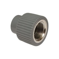 Муфта TEBO сер. PP-R комбинированная 20x1/2" ВР (40/200), арт. 031023402