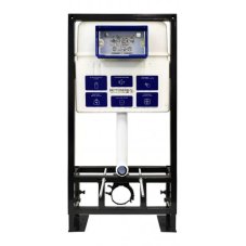 Инсталляция для унитаза BETTOSERB sava free standing, клавиша смыва cool белый глянец круг.