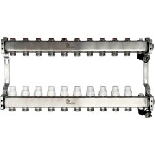 Коллектор Wester нерж. MUVS 1"-3/4 в сборе на 10 выходов
