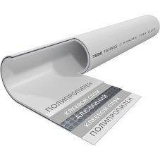 Труба TEBO SDR6 (PN25) 50x8,3 армированная алюмин. сер. PP-R метр (4/20)