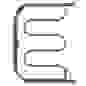 Полотенцесушитель Royal Thermo Фокстрот 500х400 с полкой