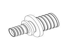 Муфта соединительная REHAU RAUTHERM S переходная 17-10, латунь,