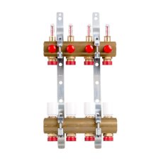 Узел коллекторный Giacomini сборный с расходомерами 1" x 18 /8 , R553FZY008