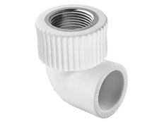 Угольник TEBO бел. PP-R комб. 32х3/4" ВР (20/80), арт. 030030410