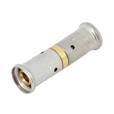 Муфта HENCO PEX, латунь пресс, 16x16x1,5