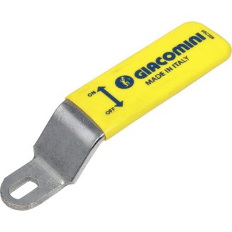 Рукоятка рычажная Giacomini желтая 4&quot;, P31LGY006