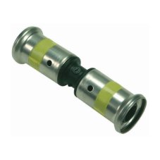 Муфта HENCO ПВДФ пресс (газ), 26x26