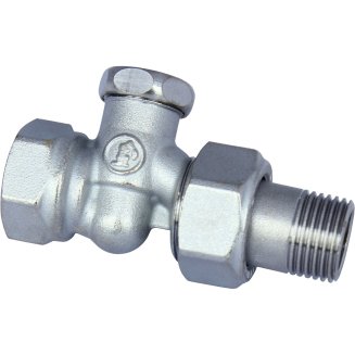 Клапан отсечной Giacomini прямой 1/2&quot;, R17DX003
