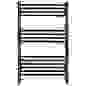 Полотенцесушитель Royal Thermo Casa П14 500х800 черный