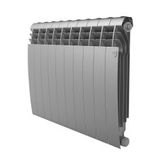 Радиатор биметаллический Royal Thermo BILINER B 500 Серебристый - 8 секц.