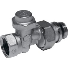 Клапан отсечной Giacomini прямой со сливом 3/8", R715X032