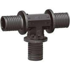 Тройник VARMEGA Slide-fit равносторонний, 25, аксиальный, PPSU, VM50403