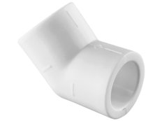 Угольник TEBO бел. PP-R 45 град. 90 (1/12), арт. 030030209