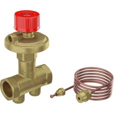 Клапан балансировочный Giacomini R206С-1 автоматический DN20 (3/4") ВВ, Kvs-2.4м3/ч, 5-30 кПа