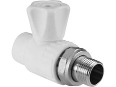 Кран шаровой для радиатора прямой 25 х 1/2" (50/10) VALFEX