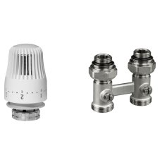 Терморегулятор РИДАН LV-KB 15 + TR 84, 1/2 Прямой, комплект