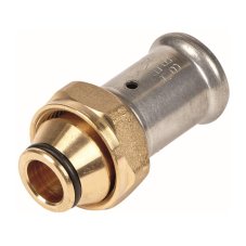 Муфта HENCO для евроконуса, латунь пресс, 16x3/4" EK