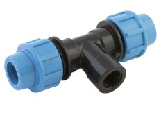 Тройник Джилекс ПНД с внутренней резьбой 20х1/2"х20 (20 шт. в уп.)