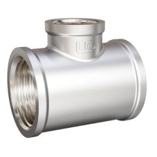 Тройник переходной LD DN20х15х20 внутренняя резьба, латунь никелированная