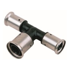 Тройник HENCO переходный увеличенный в центре, ПВДФ пресс, 40x50x40