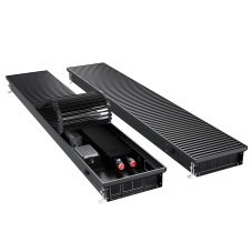 Конвектор внутрипольный Royal Thermo ATRIUM TURBO-80/250/2900-DG-U-BL