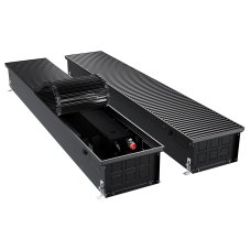 Конвектор внутрипольный Royal Thermo ATRIUM TURBO-150/250/1300-DG-U-BL