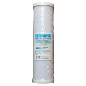 Картридж Акватек угольный (прессованный) 10&quot; SL