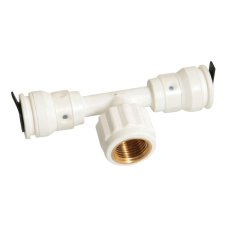 Тройник HENCO ВР Vision, 26x1/2"x20, с черной заглушкой BP04 1/2"