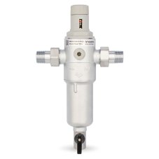 Фильтр сетчатый VARMEGA промывной, комбинированный 1/2", PN25, для ГВС и ХВС, VM22901