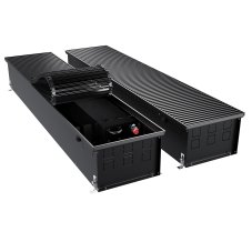 Конвектор внутрипольный Royal Thermo ATRIUM TURBO-190/300/3000-DG-U-BL