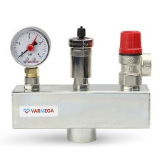 Группа безопасности котла VARMEGA VM16301 сталь, до 100 кВт 1"