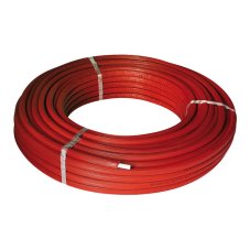 Труба HENCO RIXc в красной изоляции (6мм), PEXc-AL-PEXc, 16х2, (100)