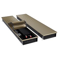 Конвектор внутрипольный Royal Thermo ATRIUM TURBO-90/300/2400-DG-U-AU