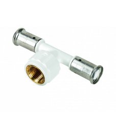 Тройник HENCO ВР ПВДФ пресс, 26x3/4"x26