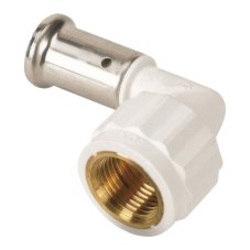 Угольник HENCO 90гр ВР ПВДФ пресс, 16x1/2"