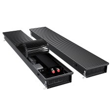 Конвектор внутрипольный Royal Thermo ATRIUM TURBO-90/250/1700-DG-U-BL