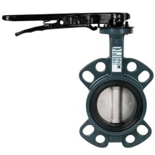 Затвор дисковый поворотный РИДАН ЗДМ 03.16.80 PN16 DN80 корп. GG25, диск - чугун GGG40
