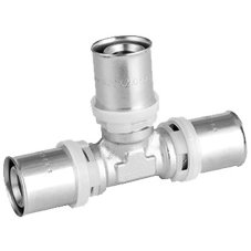 Тройник VIEIR пресс 20х16х20 VRKT201620 (10/1)