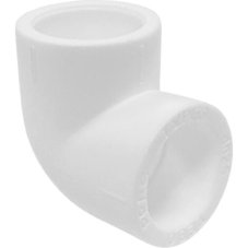 Угольник TEBO бел. PP-R 90 град. 125 (1/4), арт. 030030111