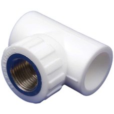 Тройник MeerPlast PPRC 25х1/2 ВР белый (1/10/90)