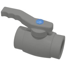 Кран шаровой TEBO сер. PP-R 25 Стандарт (ст.проход) (10/50), арт. 016061102