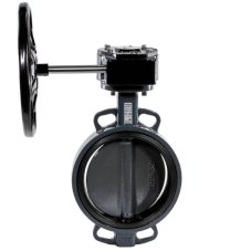 Затвор дисковый поворотный РИДАН ЗДМ 04.16.150 PN16 DN150 корп. GG25, диск - чугун GGG40