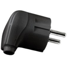 Вилка TDM ELECTRIC Народная угловая с/з 16А 250В, черный
