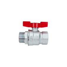 Кран шаровой Giacomini полнопроходной ВР-НР 1 бабочка, R854X025