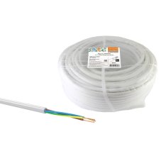 Провод TDM ELECTRIC ПВСмб 3х1,5 (20) белый