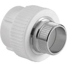 Муфта TEBO бел. PP-R комбинированная 90х3" НР под ключ (1/5), арт. 015020714