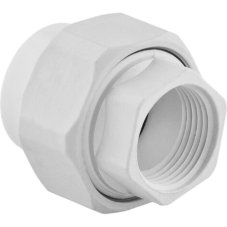 Муфта TEBO бел. PP-R пластиковая разъемная 1v 20x1/2" ВР PN10 (20/240), арт. 030021402