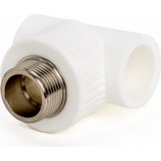 Тройник Lammin PPR комбин. НР 20 х 3/4" 75/15