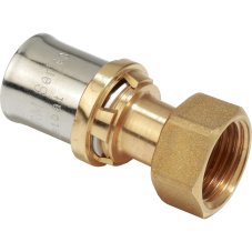 Муфта-пресс Giacomini латунь НГ 16x1/2", RM179Y113